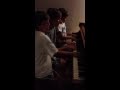 Sam Jack And Spence Jammin On The Piano