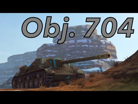 WoTB   Object 704   5385DMG 5 Kills