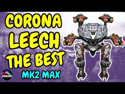 BEST LEECH CORONA SO Powerful On The Battlefield - War Robots MK2 Gameplay WR