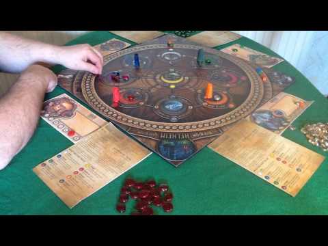 Setup and Basic Play of Nine Worlds 