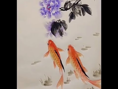 鯉魚國畫