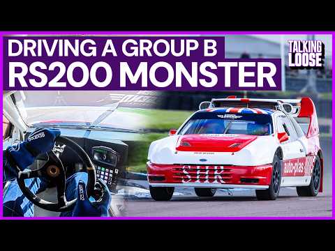 Thumbnail for Driving a Group B RS200 Monster | POV Test Drive Ford RS200 Evo at Lydden Hill by Ford RS200