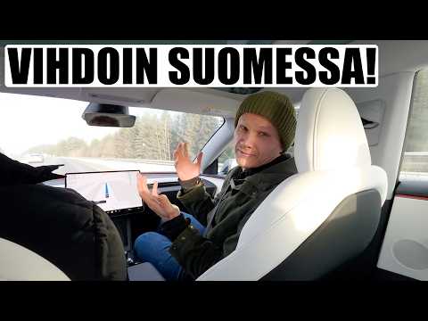 Toimiiko Teslan TÄYSIN ITSEAJAVA FSD Supervised Suomessa?