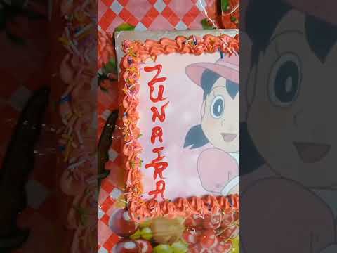 Zunaira Birthday Cake | Cake l Cake Video #shorts #cake #cakevideos #cakevideo #short #shortsvideo