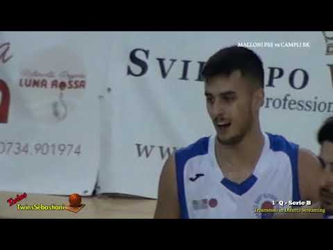 1°/2° Q MALLONI PSE vs GLOBO CAMPLI BASKET 23/12/2018 Serie B Girone C