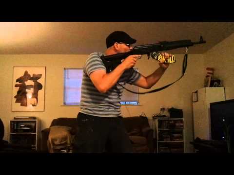 AK47 quickdraw, reload, spetsnaz slinging, and transition drill