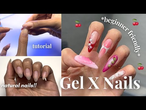 How to do a gel x nails like a PRO | DIY tutorial *FULL* beginner friendly
