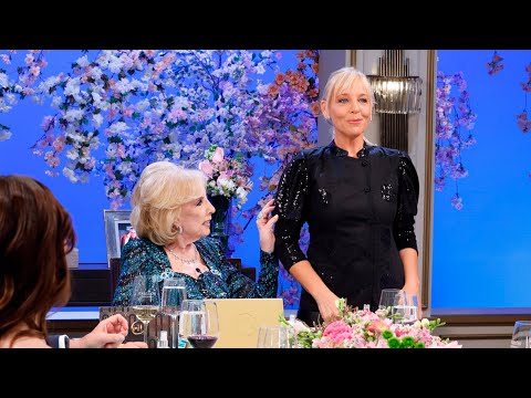 Mirtha didn't like Jime Monteverde's extravagant wardrobe at all: "To compete with me."