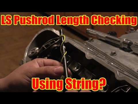 LSx, Pushrod Length checking, String Method