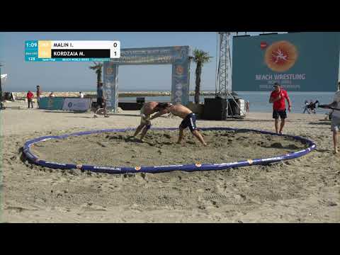 1/2 Men's BW - +90 kg: I. MALIN (UKR) v. M. KORDZAIA (GEO)