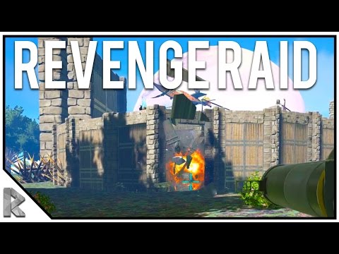 REVENGE RAID TIME - TONS OF LOOT! - Ark Survival Evolved "The Volcano" PVP #15