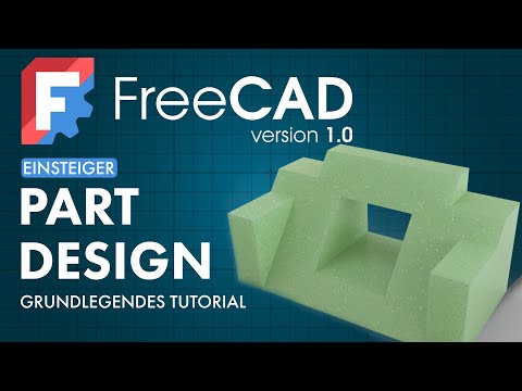 FreeCAD 1.0 - The Basic Part Design Tutorial from the Official Documentation