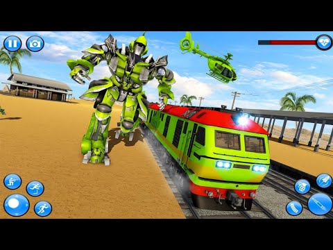 Grand Train Robot Transformation | Robot Games - Android Gameplay