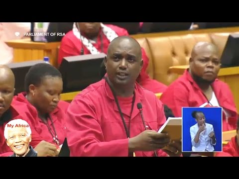 Sit Down Mr. Zupta - Hon Gardee (EFF)