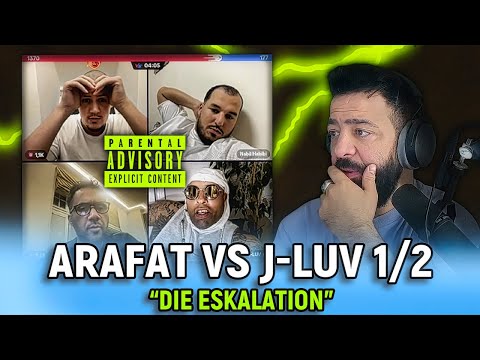ARAFAT vs. J-LUV: Die Eskalation (1/2) Wer hat J-LUV abgestochen? | Rooz Reagiert