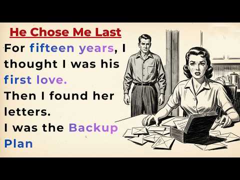 Learn English through Stories Level 3 🔥 He Chose Me Last | English Listening Practice