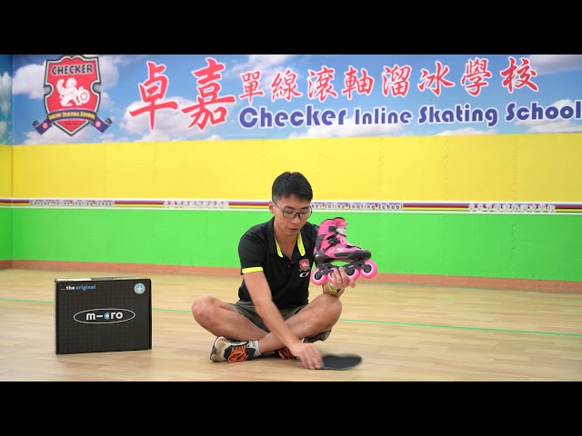 Видео о Роликовые коньки детские Micro Delta X (Pink)