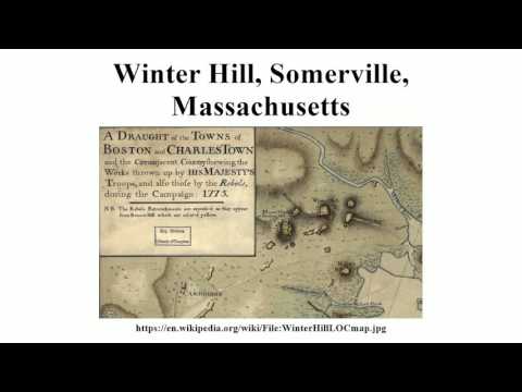 Winter Hill, Somerville, Massachusetts