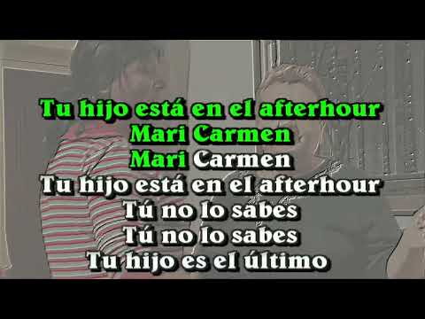 La Pegatina   Mari Carmen Karaoke hd