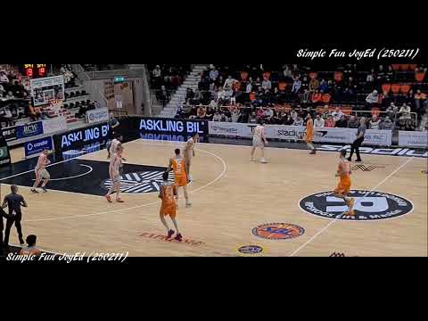 Dolphins VS Umeå  Basket - SBL Game time in Stadium Arena Norrköping