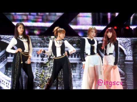 [Fancam] 11.10.2012 - 4Minute - Volume Up, Mirror Mirro SBS Super Concert
