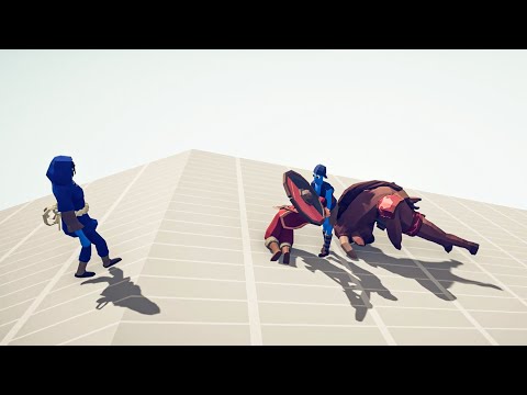 Brawler + Minotaur vs Every God - Totally Accurate Battle Simulator TABS