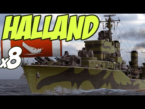 Halland: Agressive plays 8K Kraken