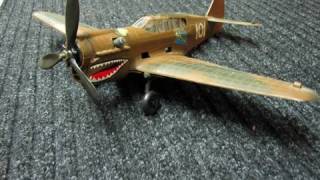 Antique Cox Control Line Plane's History and flights by NightFlyyer.