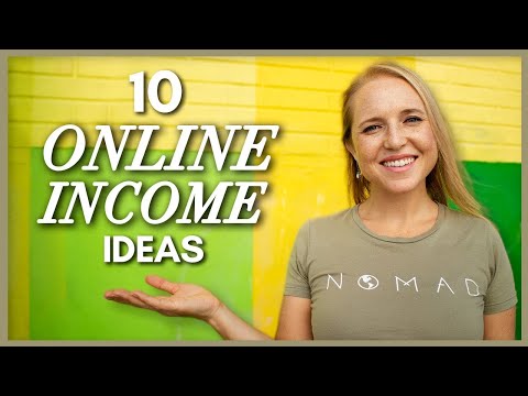 10 Ways I Make Money Online - My Top Ten Online Income Streams
