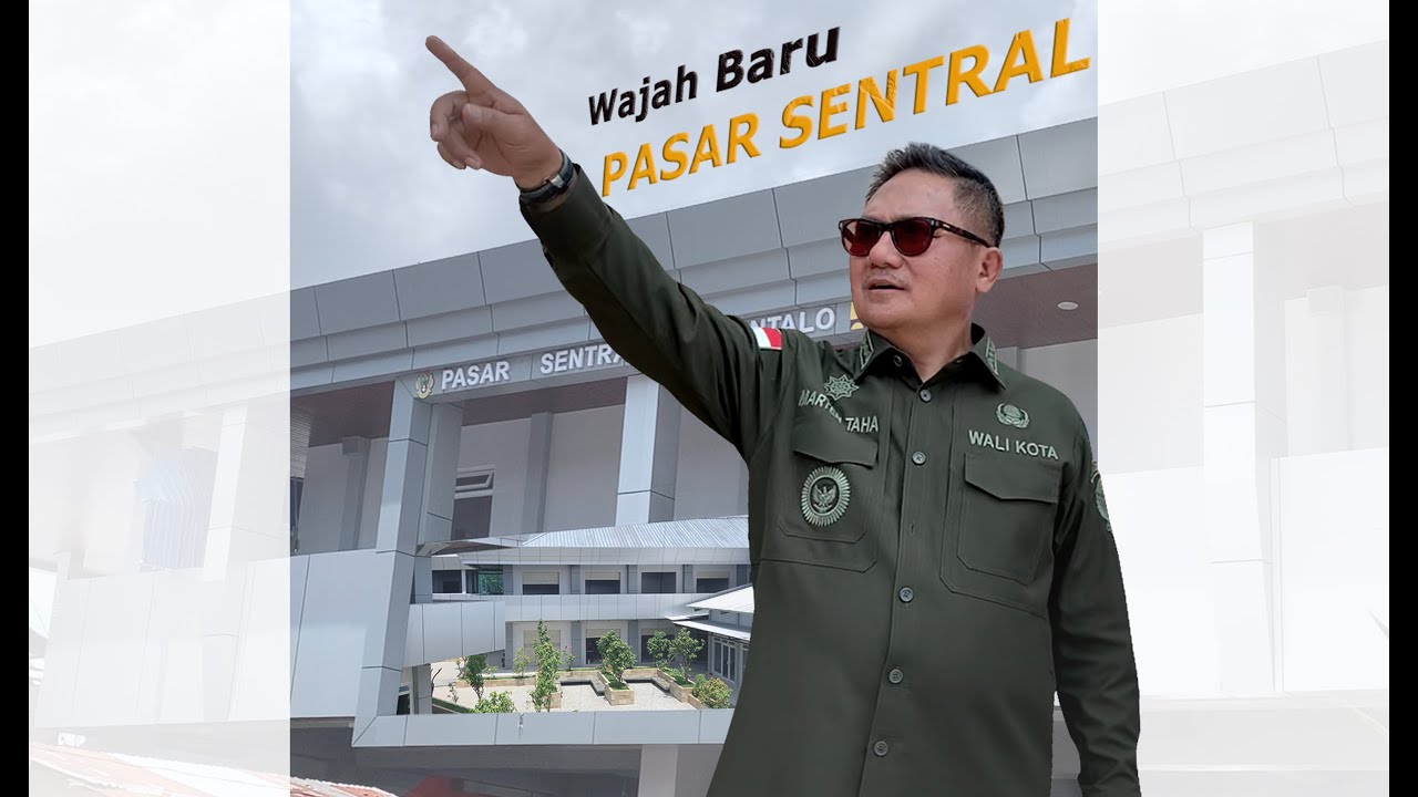 Renovasi Wajah Baru Pasar Sentral Kota Gorontalo Rampung 100 persen