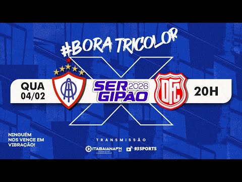 AO VIVO: ITABAIANA X DORENSE | SERGIPÃO 2026 | 93 SPORTS