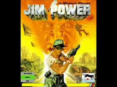 Jim Power in Mutant Planet Megadrive