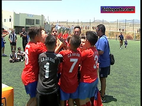 Vídeo Resumen C.D. San Juan -  C.D. Vecinklubf A - Atco. Marzasport A  Copa de Campeones Alevín Fina