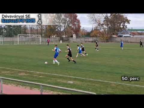 U17:Dévaványai SE-Szarvasi FC 1905:1-6 (2025.10.31)