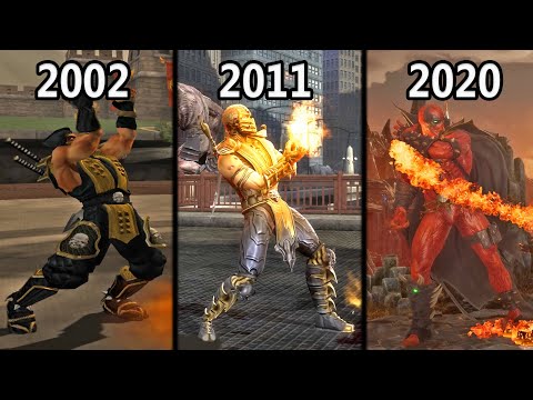 Evolution of Scorpion's Hellfire (2002-2020)