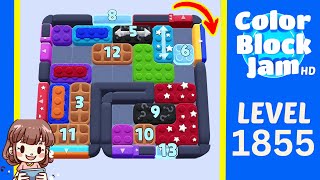 Soluzione del Livello 1855 di Color Block Jam