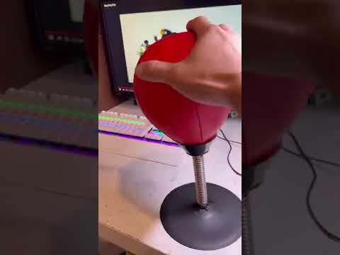 ~子甄彣璟~桌面 辦公室 吸盤式 反應球 速度球 解壓 洩憤 出氣神器 拳擊 紓壓 發洩 減壓 宣泄球 神器 