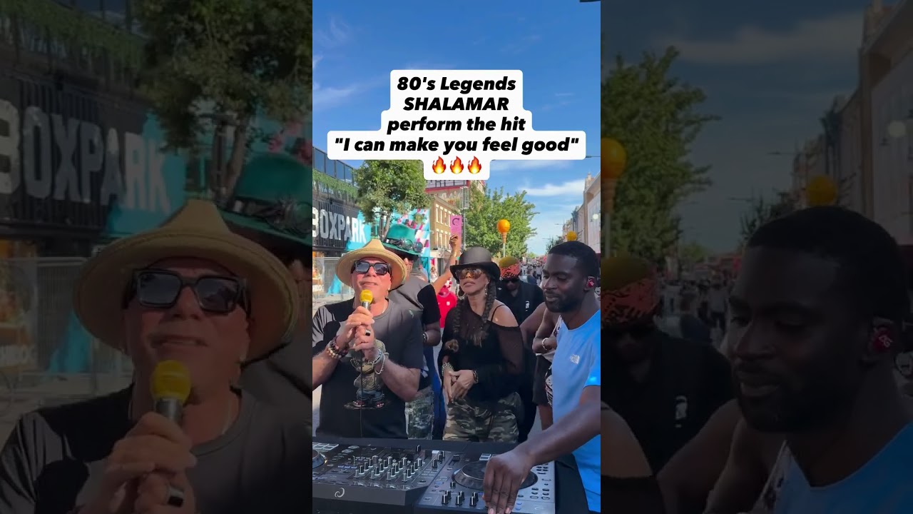 80’s Legends shalamarfriends perform the hit “I can make you feel good” 🔥🔥🔥#djagonline #teamag