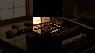 文房具から日本刀に変身 From Stationery to Katana #asmr  #ai  #veo3  #shorts