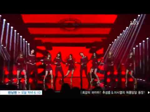 130203 E707 SBS Inkigayo Nine Muses - Dolls Live