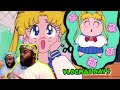 SAILOR MOON Season 1 EPISODE 3 SLIM CITY REACTION