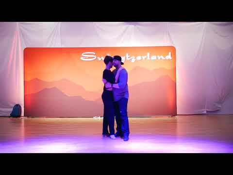 Swingtzerland Pro intro Pj Turner and Sonya Dessureault
