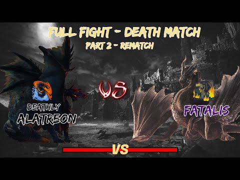 Alatreon VS Fatalis (FULL FIGHT)  Turf War #Rematch