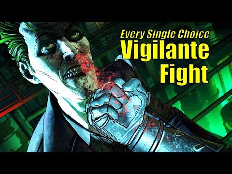 Vigilante Joker Fighting His BEST FRIEND Batman -Every Single Choice- The Enemy Within Ep5