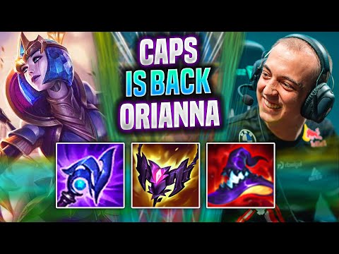 CAPS ORIANNA IS BACK! - G2 Caps Plays Orianna MID vs Akali! | Preseason 2022