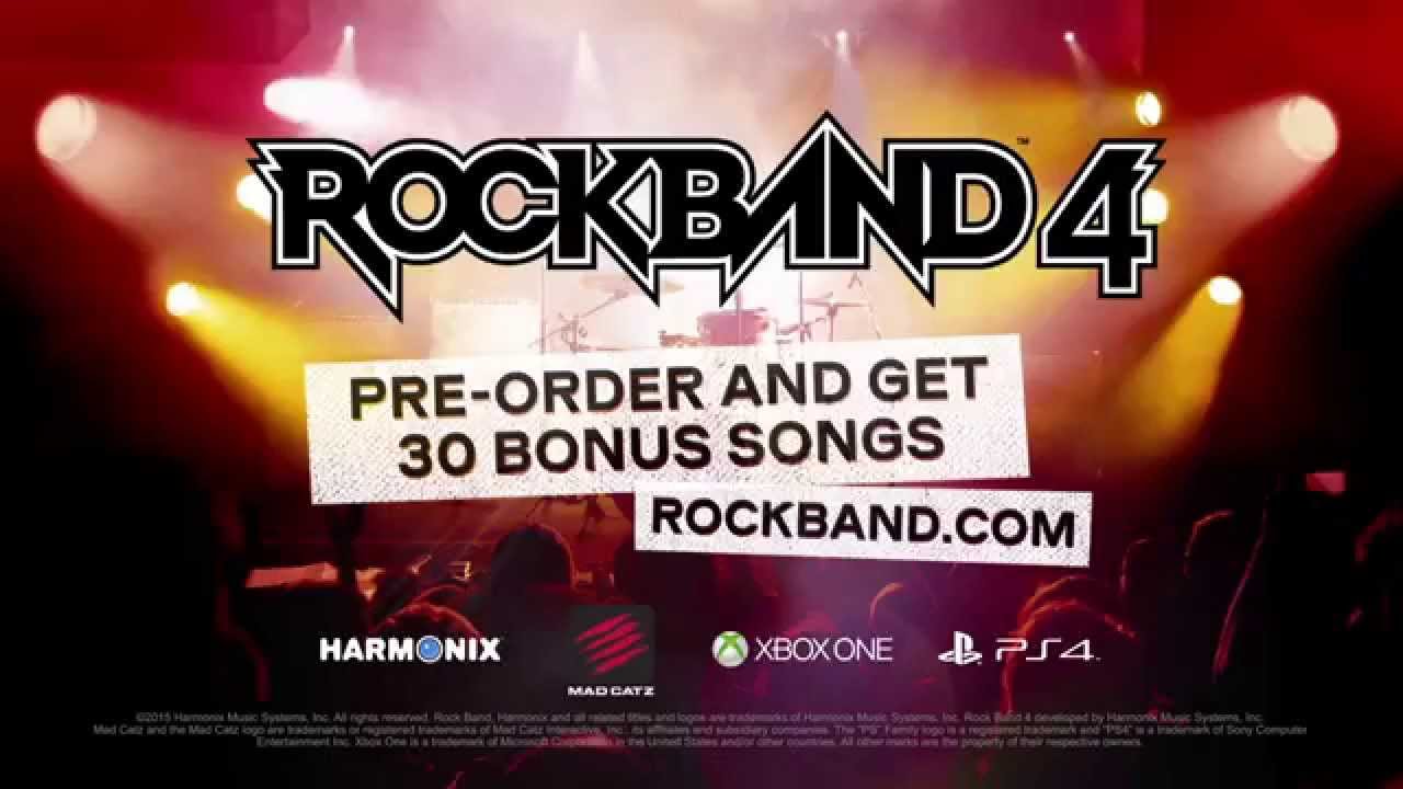 Rock Band 4: Setlist Reveal - 7/13 - YouTube