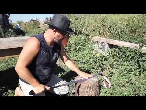 How to sharpen cossack shashka