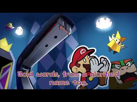 The Fanged Fastener, Stapler WITH LYRICS - Paper Mario: The Origami King Cover - Reversed!