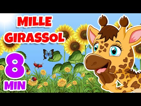 Mille Girassol - Giramille 8 min | Desenho Animado Musical
