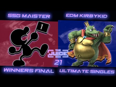 SSG Maister vs EDM KirbyKid \\ Winners Final \\ The Juice Box 21 \\ SSBU